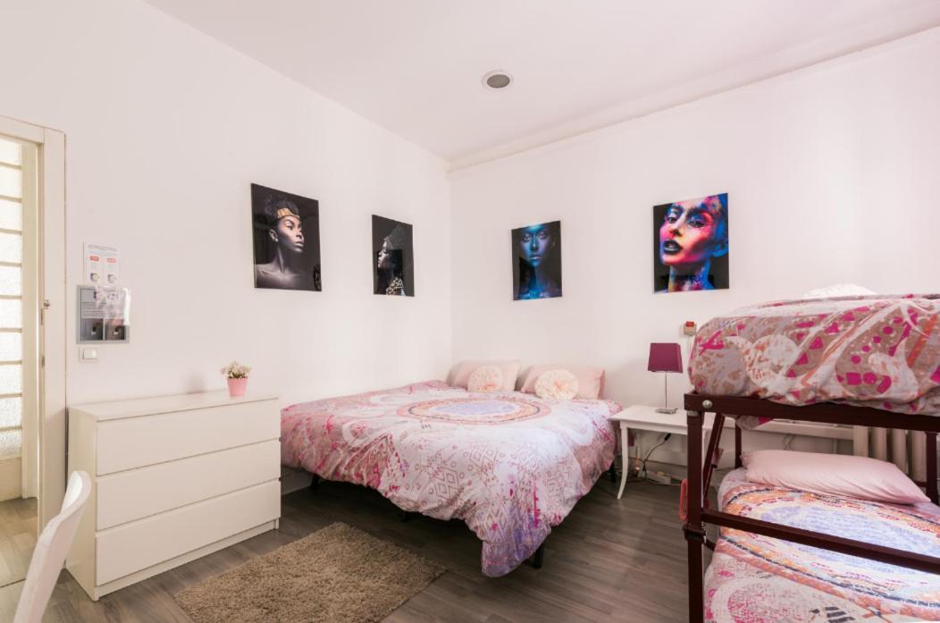 M&F 7 Rooms/7 Bathrooms Over Gran Via Madryt Zewnętrze zdjęcie